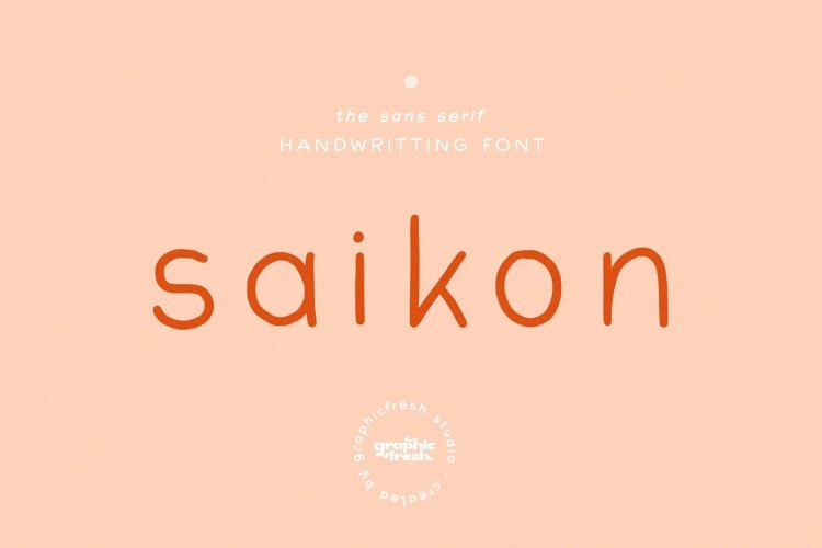 Saikon Font