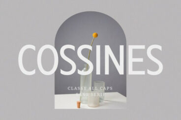 Cossines – Classy All Caps Sans Serif