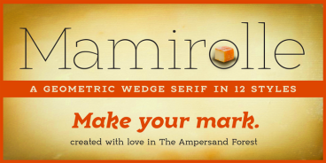 Mamirolle Font Family