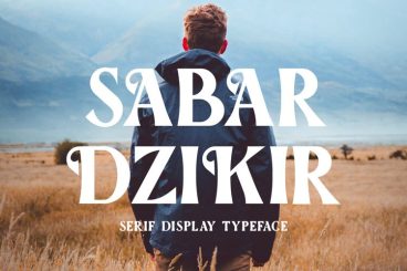 Sabar Dzikir Font