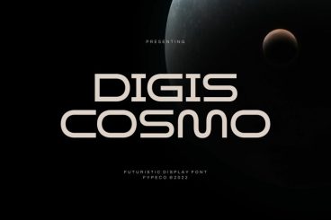 Digis Cosmo Font
