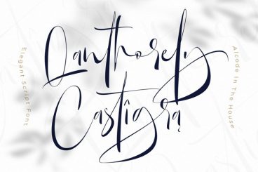 Qanthorely Castigra Script Font