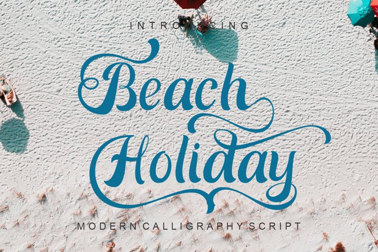 Beace Holiday Font