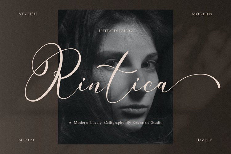 Rintica Font Free Font Rintica font free font