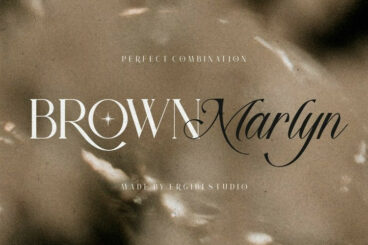 Brown Marlyn Font