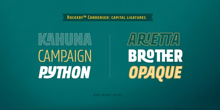Rockeby Typography Toolbox