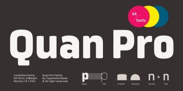 Quan Pro Font Family