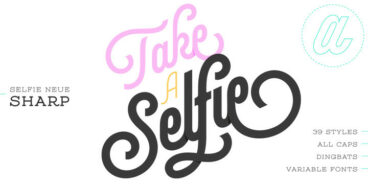Selfie Neue Sharp Font Family