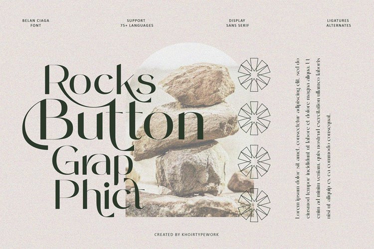 Belanciaga - Modern Sans Serif Font