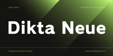 Dikta Neue Font Family