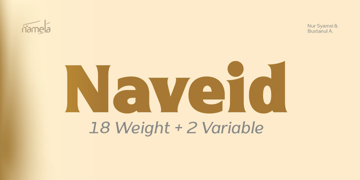 Naveid Font Family