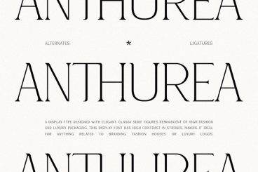Anthurea Font
