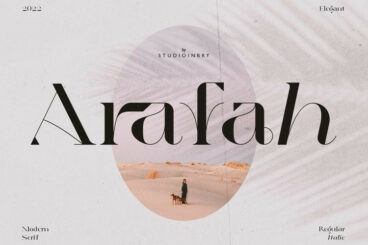 Arafah - Modern Serif Typeface