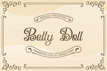 Belty Doll Font
