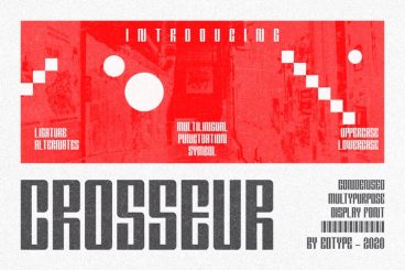 Crosseur Font