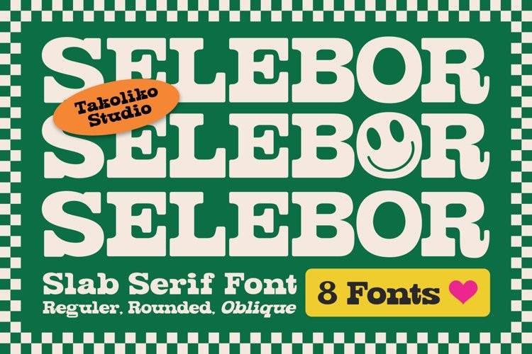 Selebor Font Free Font selebor-font-free-font