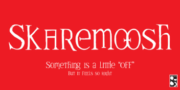 Skaremoosh Font