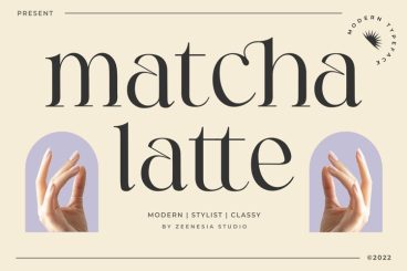 Matcha Latte Font