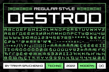 Destrod Font