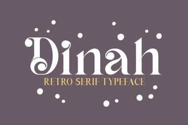 Dinah Glamour Font
