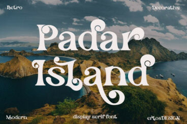 Padar Island - Display Serif Font