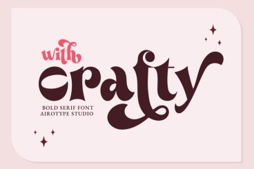 With Crafty Font