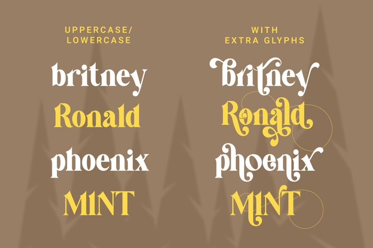 Vanilla Right Font Vanilla Right Font