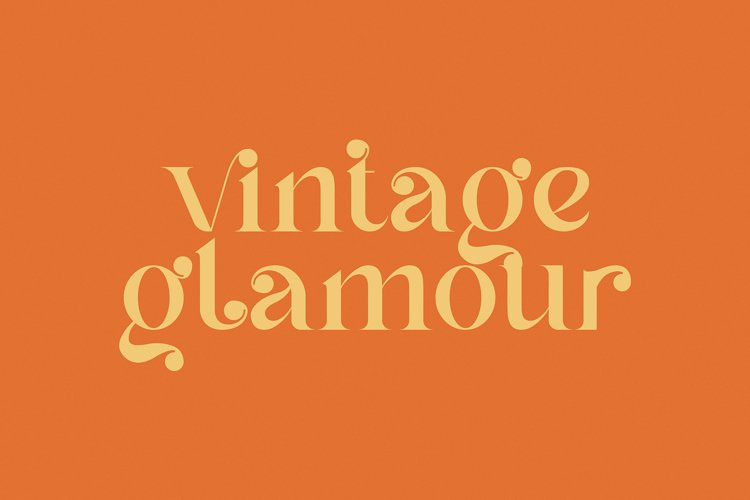 Dinah Glamour Font