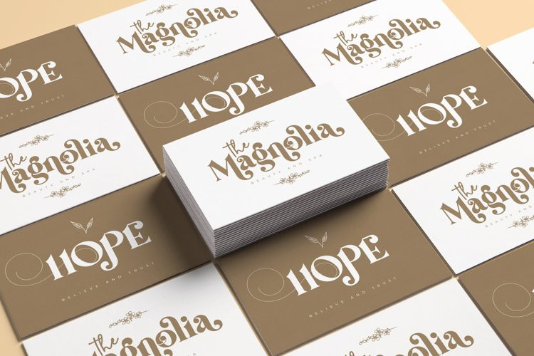 Vanilla Right Font