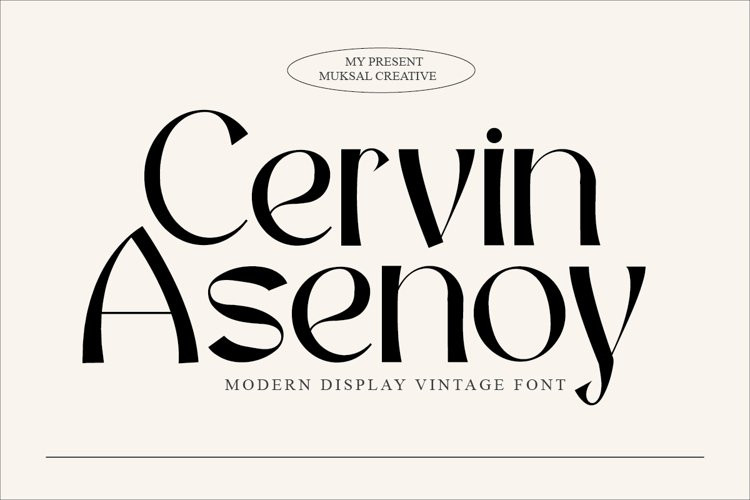 Cervin Asenoy Font