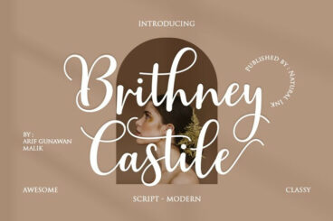Brithney Castile Font