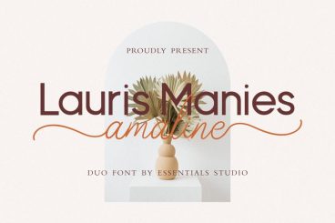 Lauris Manis Amaline Duo Font
