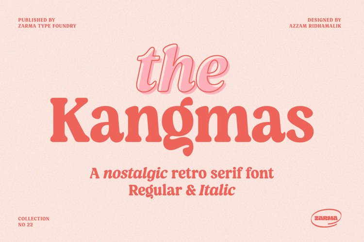 Kangmas Font Kangmas Font