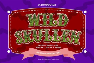 Wild Skullen Font