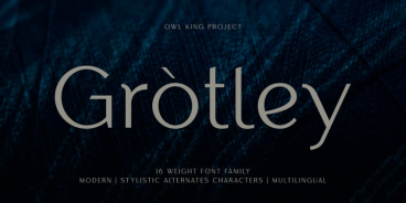 Grotley Font Family