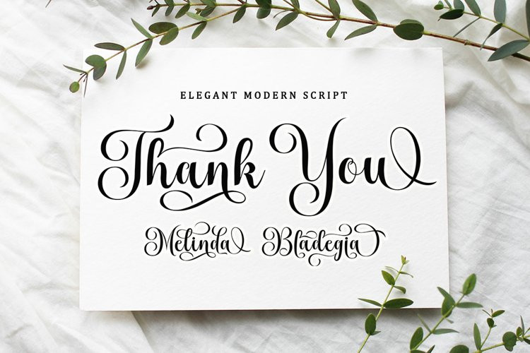Melinda Bladegia Font
