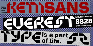 TA Kenisans Font Family