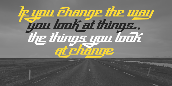 Gray Asphalt Font Gray Asphalt Font