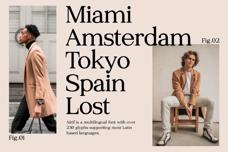Airif simple serif