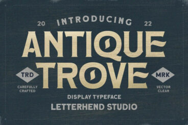 Antique Trove - Display Font
