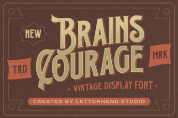 Brains Courage Font