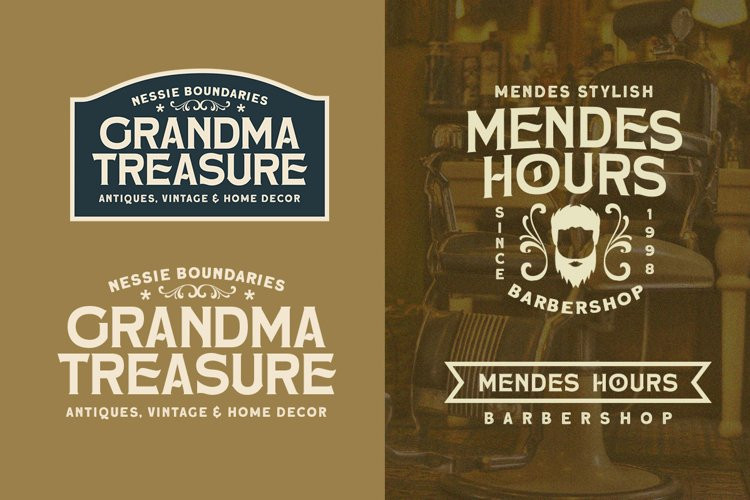 Antique Trove - Display Font