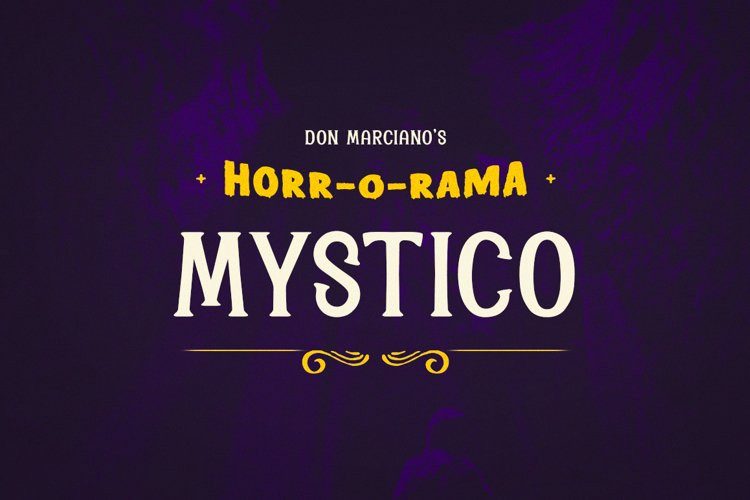 Mystico Font Mystico Font