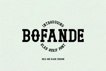 Bofande Font