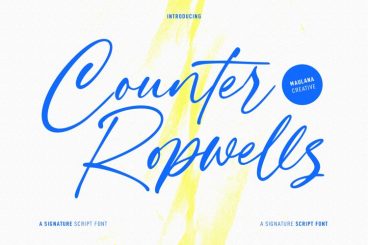 Counter Ropwells Font