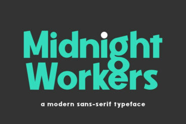 Midnight Workers Font