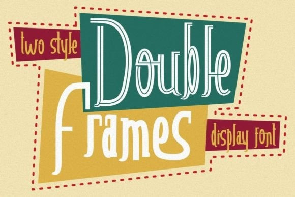 Double Frames Font Free Font