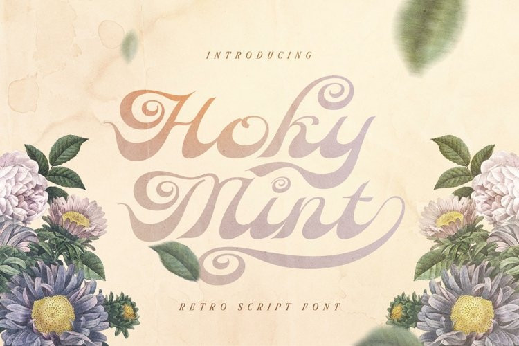 Hoky Mint Font Hoky Mint Font