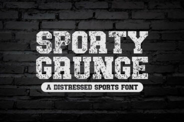 Sporty Grunge Font