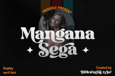Mangana Sega Font